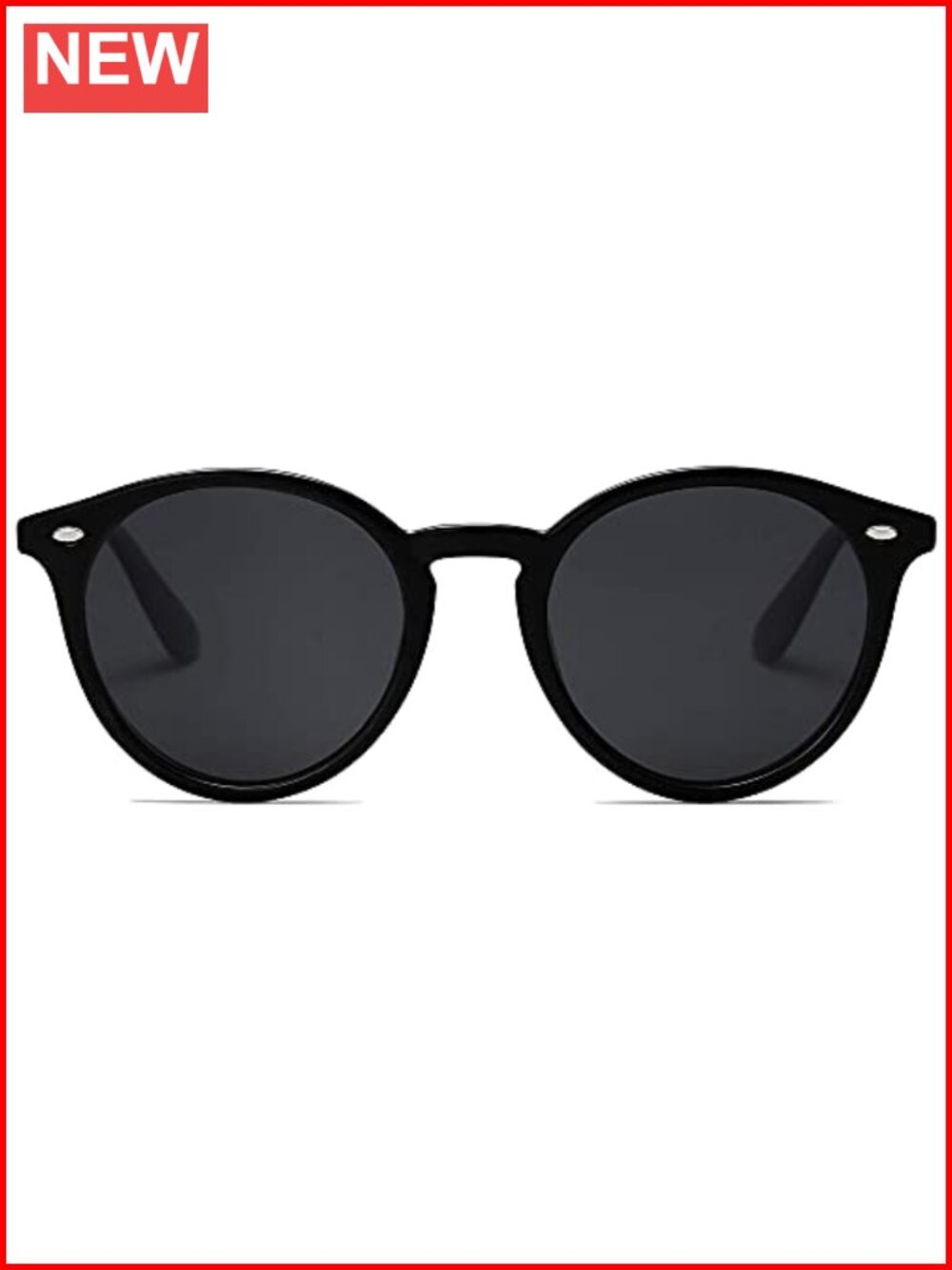 Retro Round Polarized Sunglasses Classic Vintage UV400 TAC Lens